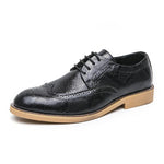 MEN'S STYLISH VINTAGE BROGUE DRESS SHOES 01494288S