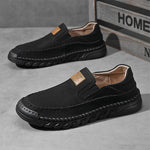 MEN'S SLIP-ON HAND-SEWN NON-SLIP CASUAL SHOES 86256137S