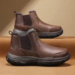 MEN'S THICK-SOLED CASUAL OUTDOOR COLD-RESISTANT COTTON BOOTS 76821690S