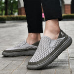 MEN'S SLIP-ON NON-SLIP CASUAL MESH SHOES 64305547S