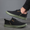 MEN'S CASUAL LOW TOP LACE-UP CANVAS SHOES 15963645S