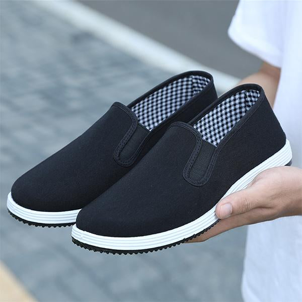 MEN'S CASUAL NON-SLIP TENDON SOLE CLOTH SHOES 75812760S