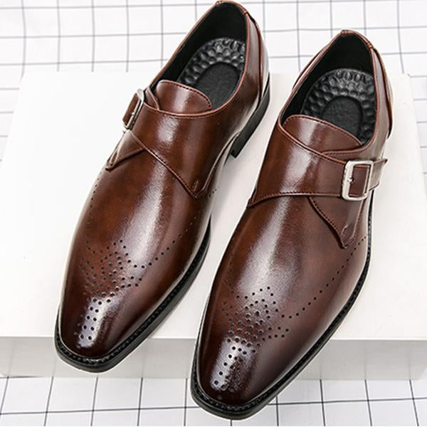 MEN'S RETRO FASHION CARVED DRESS SHOES 85240046S