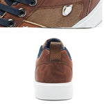 MEN'S LACE UP CASUAL CANVAS SHOES 89332628YL