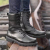 MEN'S STYLISH STEEL TOE HIGH TOP COMBAT BOOTS 41847628S