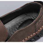 MEN'S RETRO STITCHED DESIGN LOAFERS 23799941YL