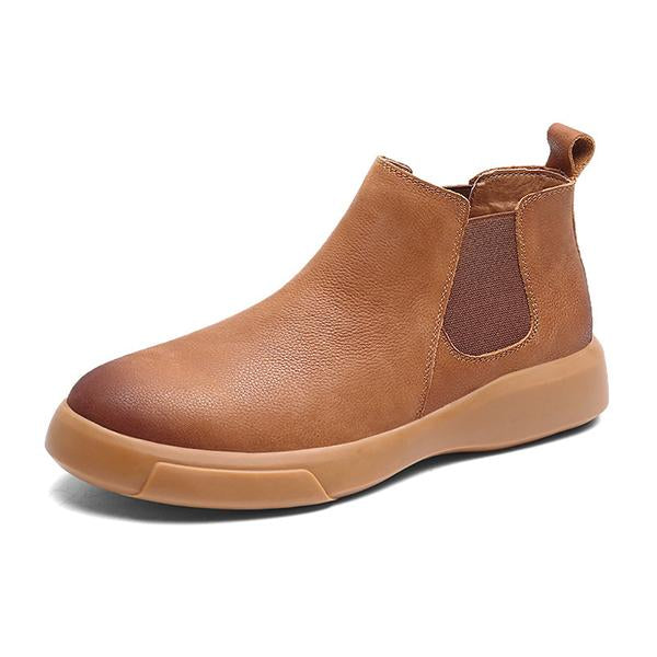 MEN'S WIDE FOOTED RETRO CHELSEA BOOTS 28928374YL