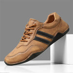 MEN'S LACE UP OUTDOOR CASUAL LEATHER SHOES 21273855YL