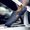 MEN'S LOW-TOP HOLLOW BREATHABLE FLAT DRIVING SHOES 18775993S