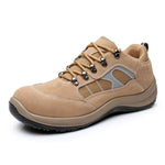 MEN'S LIGHTWEIGHT PUNCTURE-PROOF STEEL TOE SAFETY SHOES 27308095S