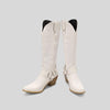 MEN'S POINTED EMBROIDERY RETRO KNIGHT BOOTS 08403687YL