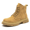 MEN'S RETRO SUEDE CASUAL DESERT LACE-UP BOOTS 60327911S