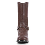 MEN'S ROUND HEADED RETRO KNIGHT BOOTS 53407532YL