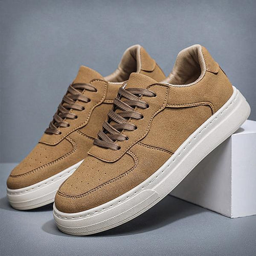 MEN'S LACE-UP THICK-SOLED SPORTS CASUAL SHOES 23923759S