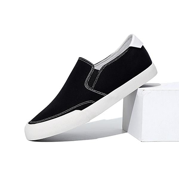 MEN'S CASUAL FLAT SLIP-ON CANVAS SHOES 05005868S