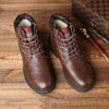 MEN'S CASUAL PLUSH LINED DAILY LACE UP BOOTS 81927111S