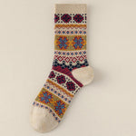 MEN'S RETRO ETHNIC STYLE MID-CALF SOCKS 58714897S