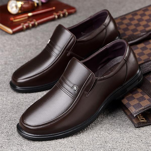 MEN'S BUSINESS DRESS LEATHER SHOES 00982418YL