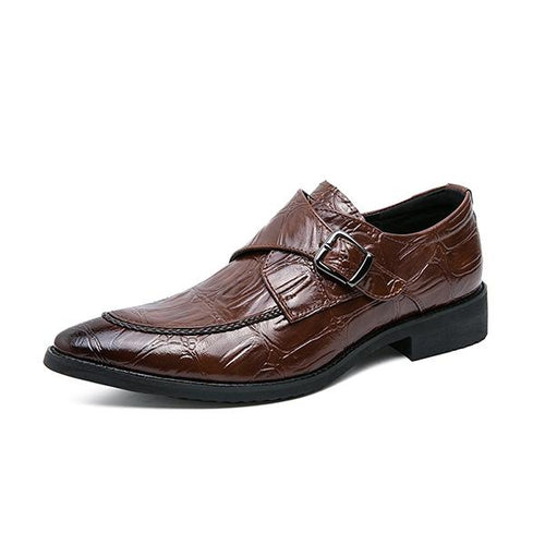 MEN'S RETRO WEDDING LEATHER SHOES 49933919YL