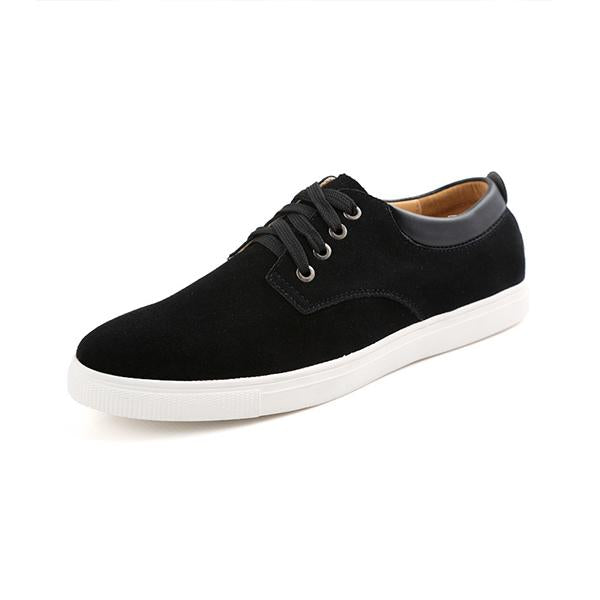 MEN'S CASUAL SUEDE LACE-UP SNEAKERS 68250767S