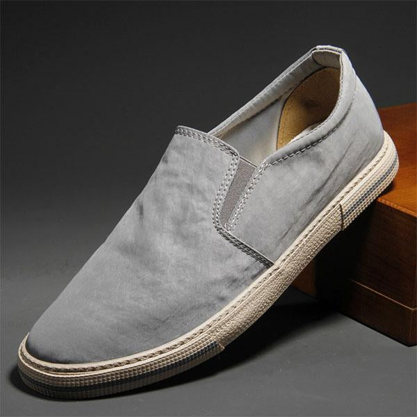 MEN'S BREATHABLE SLIP ON CANVAS SHOES 27741999YL