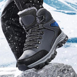 MEN'S COLD PROOF LACE UP HIKING OUTDOOR SNOW BOOTS 47873342YL