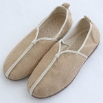 MEN'S RETRO LINEN  SLIP-ON CASUAL SHOES 52041705YL