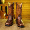 MEN'S VINTAGE SNAKE EMBROIDERED COWBOY BOOTS 99107541S