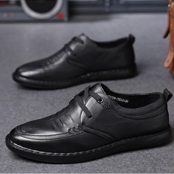 MEN'S SOFT LEATHER DRESS SHOES 80677457YL