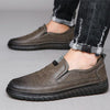 MEN'S SLIP-ON LEATHER SHOES 36485671YL