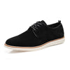 MEN'S RETRO SUEDE LACE-UP LOW-TOP SNEAKERS 54144574S