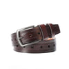 MEN'S FULLY PUNCHED ALLOY PIN BUCKLE BELT 73169484S