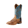 MEN'S RETRO EMBROIDERED TOTEM CHUNKY HEEL KNIGHT BOOTS 05503756S