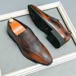 MEN'S STYLISH SLIP-ON POINTED TOE DRESS SHOES 26868352S