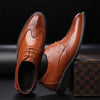 MEN'S BROGUE LACE-UP CASUAL DRESS SHOES 36983348S