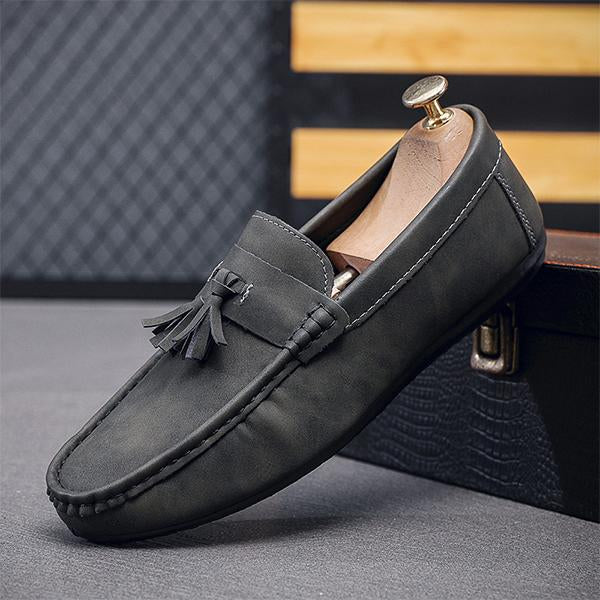 MEN'S SLIP-ON DRIVING SHOES WITH TASSELS 79810555S