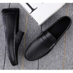 MEN'S SOFT SOLE LOAFER CASUAL LEATHER SHOES 54670128YL