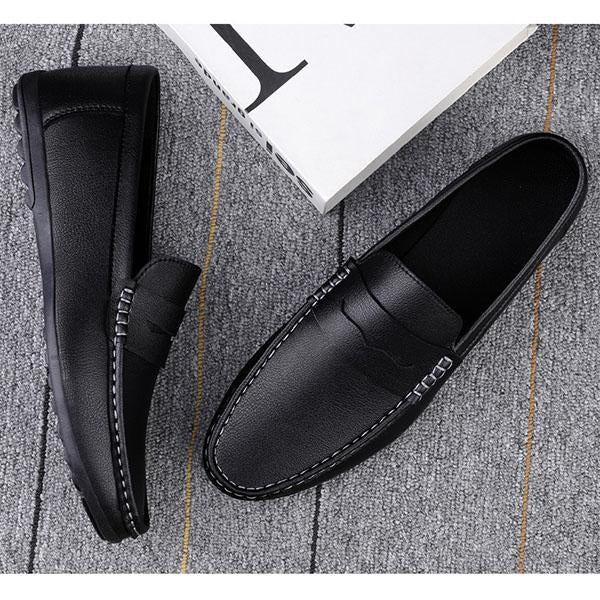 MEN'S SOFT SOLE LOAFER CASUAL LEATHER SHOES 54670128YL