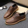 MEN'S BUSINESS LACE-UP ROUND-TOE CASUAL SHOES 01312690S