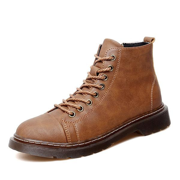 MEN'S FASHIONABLE LACE UP BOOTS 16983334YL