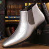 MEN'S MODERN MULTI-COLOR SLIP-ON CHELSEA BOOTS 90423447S