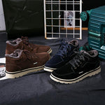 MEN'S CASUAL WARM OUTDOOR WORKWEAR COTTON SHOES 84100364S