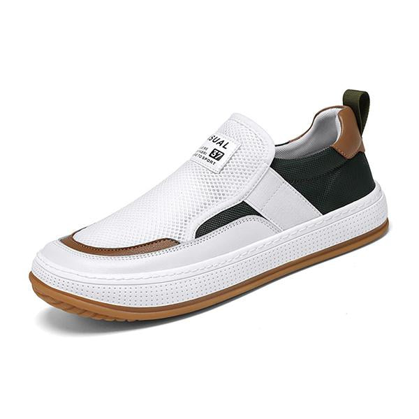 MEN'S SLIP-ON NON-SLIP THICK-SOLED MESH SHOES 71438769S