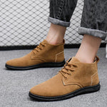 MEN'S CASUAL SUEDE LACE-UP CHUKKA BOOTS 71260755S