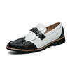 MEN'S RETRO CROCODILE PATTERN DESIGN CASUAL LEATHER SHOES 43307053YL