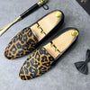 MEN'S RETRO LEOPARD PRINT LOAFERS 44630729S