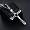 MEN'S CROSS PENDANT TITANIUM STEEL NECKLACE 96610413S