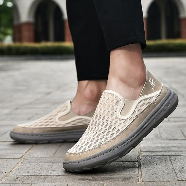 MEN'S SLIP-ON NON-SLIP CASUAL MESH SHOES 57316509S