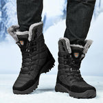 MEN'S OUTDOOR HIKING LACE-UP SNOW BOOTS 40792441S