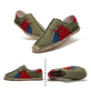 MEN'S LINEN HANDMADE STRAW CASUAL CANVAS SHOES 61344969S